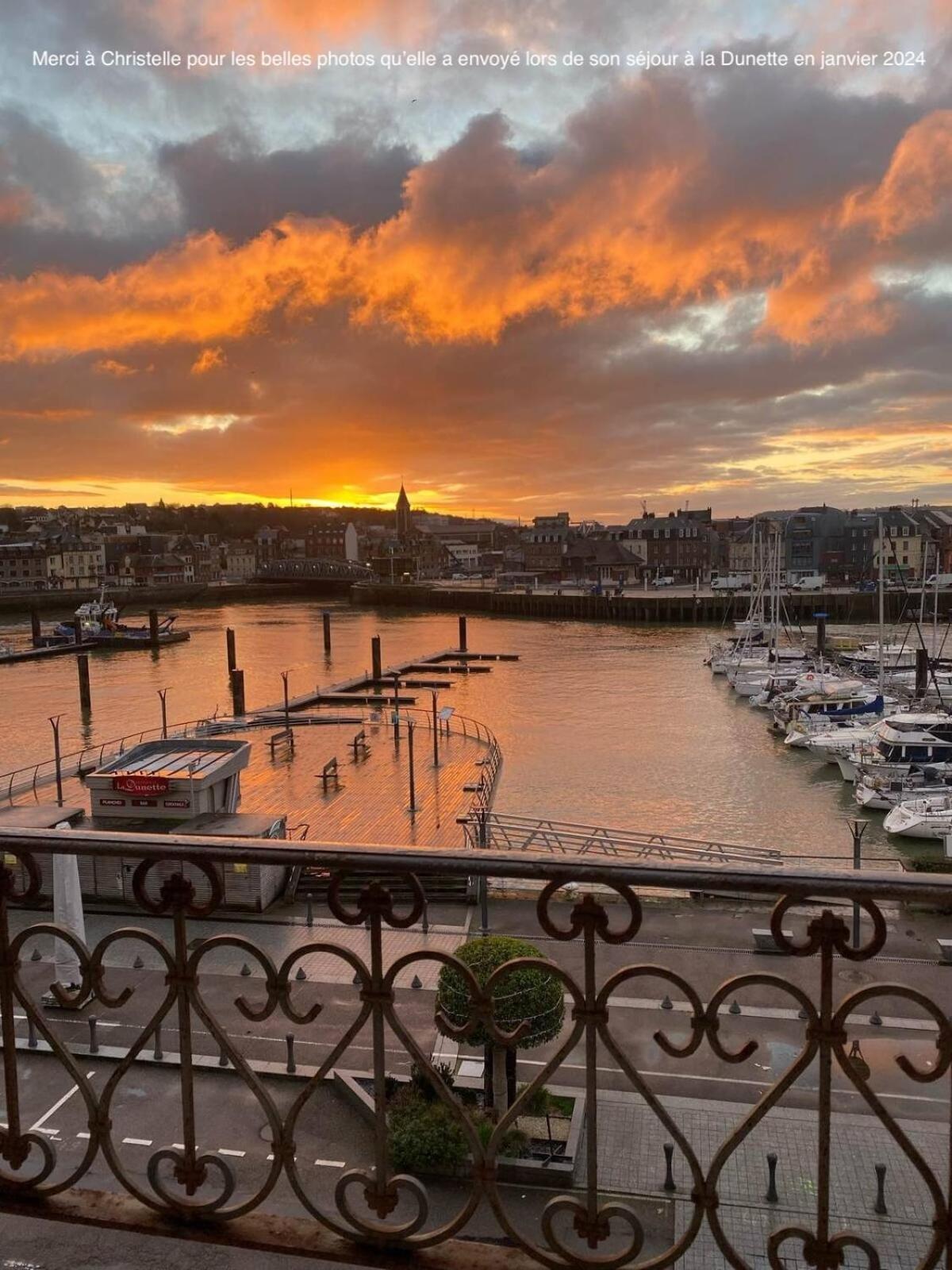 La Dunette - Splendide Vue Port Avec Les Bateaux Dieppe Bagian luar foto